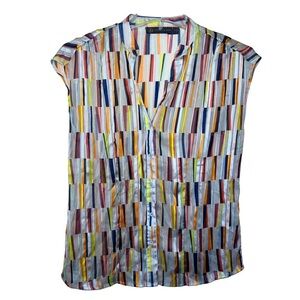 3/$25 🍄 Outback Red Ladies Colorful Sheer Shirt Size XS